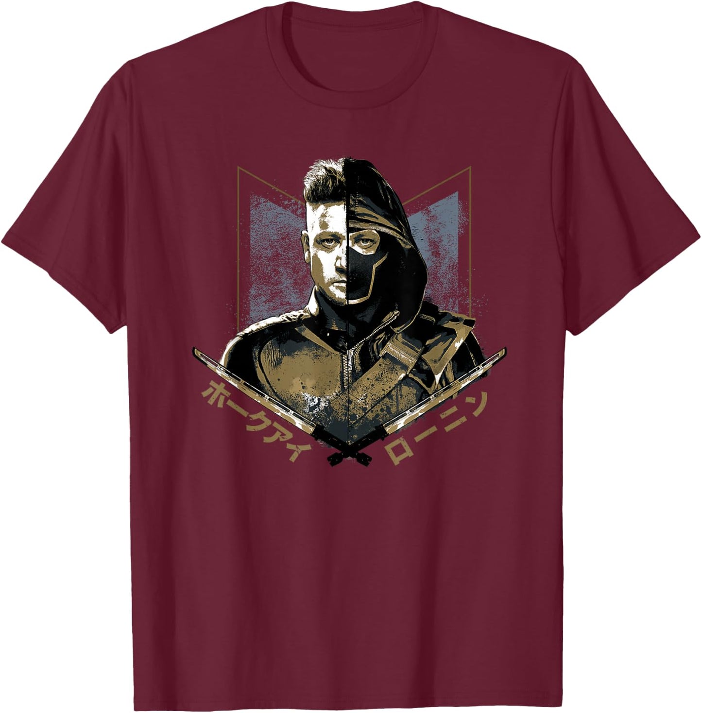 Marvel Avengers: Endgame Ronin Hawkeye T-Shirt - T-Shirt | Maroon