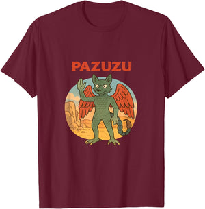 Pazuzu demon the ancient Mesopotamian wind demon T-Shirt - T-Shirt | Maroon