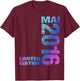 Limited Edition Mai 2016 Junge Mädchen 10. Geburtstag T-Shirt - T-Shirt | Maroon