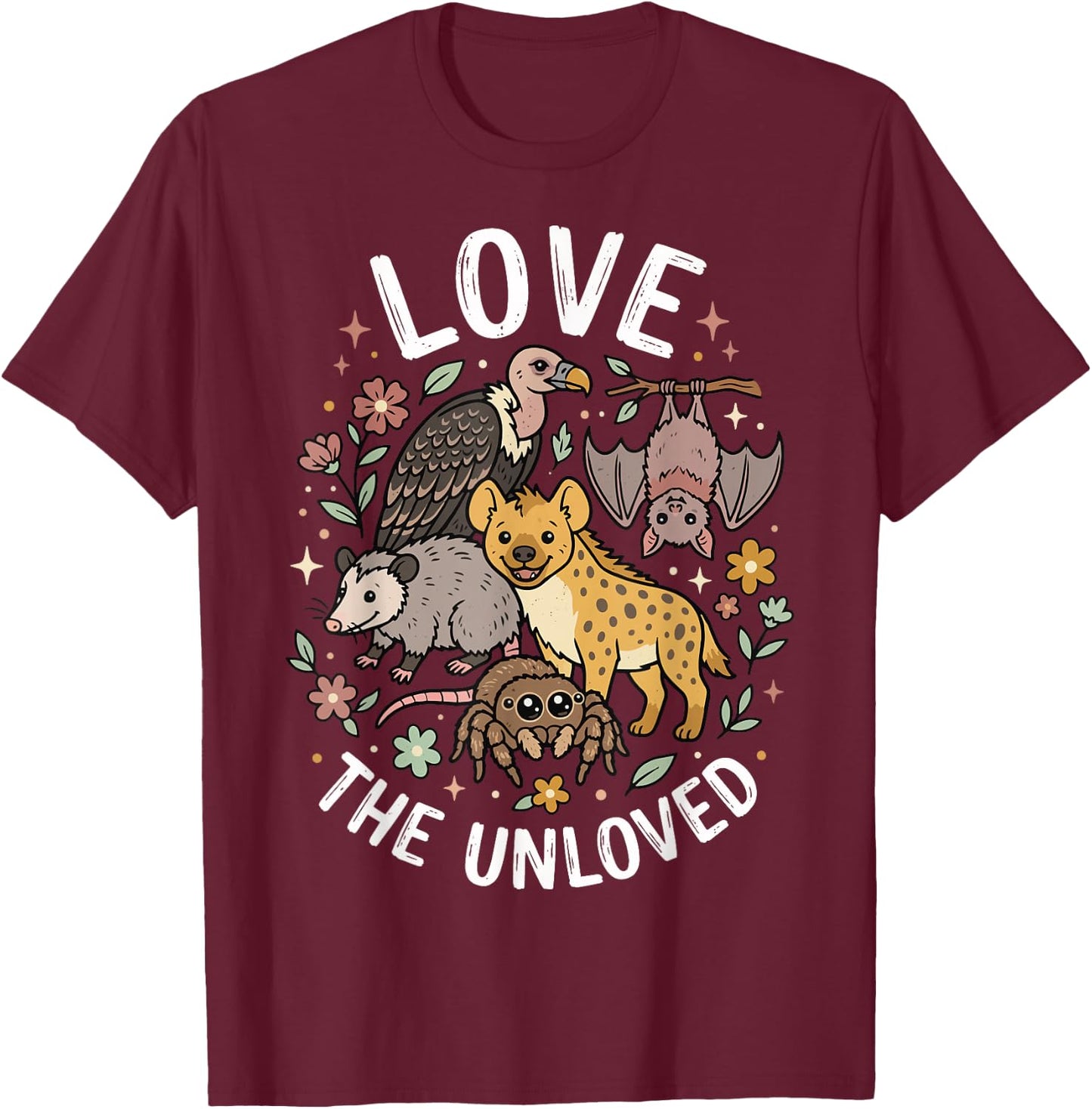 Love The Unloved T-Shirt - T-Shirt | Maroon