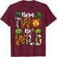 Kids Born 2 Wild Birthday Decorations Girl Boy Baby Lion T-Shirt - T-Shirt | Maroon