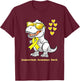 T-rex Dinosaur Endometriosis Awareness Month Dino Toddlers T-Shirt - T-Shirt | Maroon