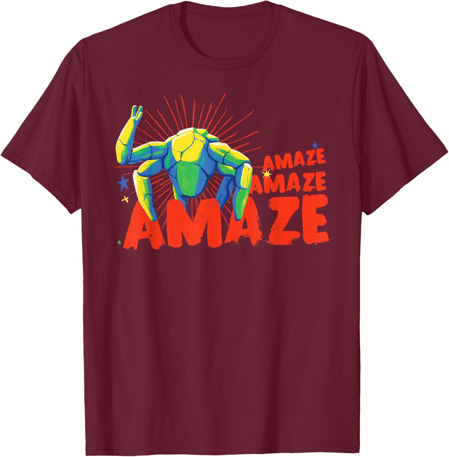 Staunen, Staunen, Staunen T-Shirt - T-Shirt | Maroon