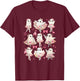 Ballet Ghost Ballet Dancer Spooky Dance Halloween Teacher T-Shirt - T-Shirt | Maroon