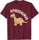 Dinosaur Afiko Hebrew Passover Jewish Funny T-Shirt - T-Shirt | Maroon