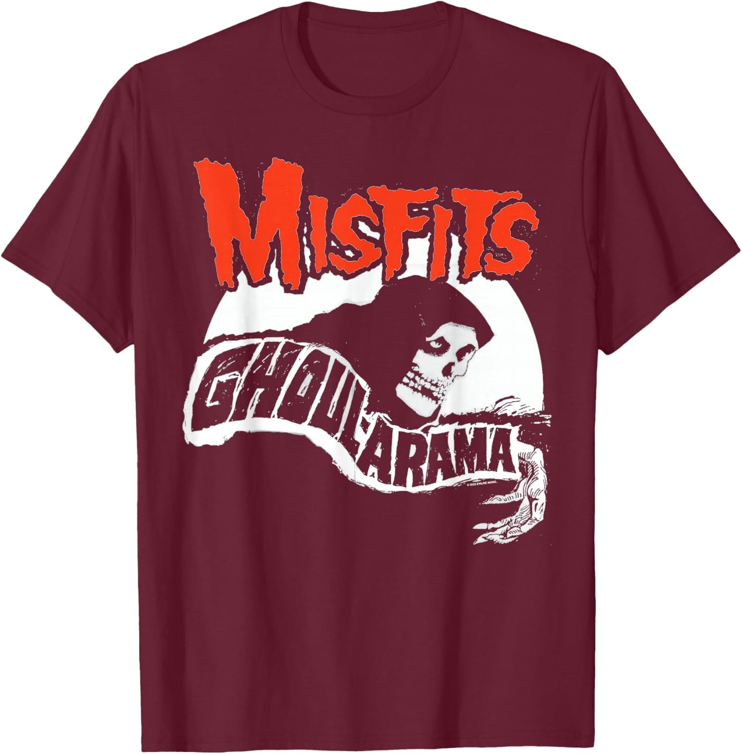 Misfits goul-arama , black T-Shirt - T-Shirt | Maroon