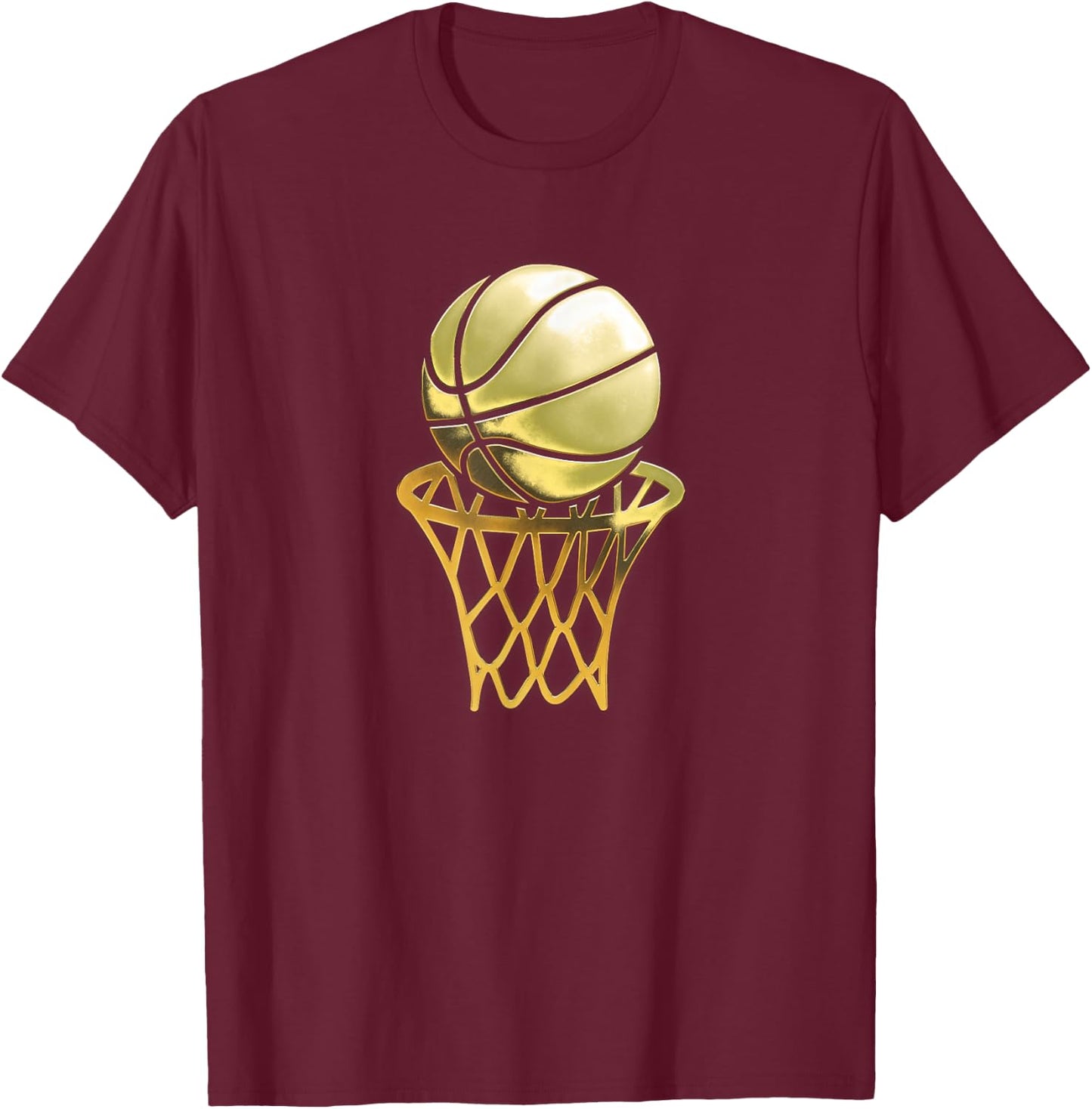 Basketball Player - Trophy Game Coach Sports T-Shirt - T-Shirt | Maroon