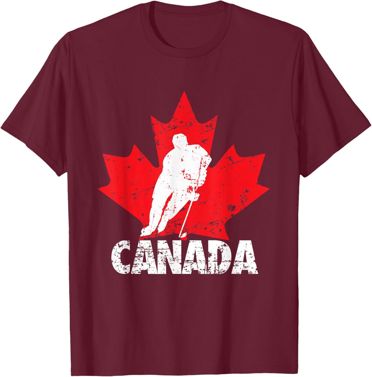 Kanada besitzt Hockey T-Shirt - T-Shirt | Maroon