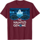 The haunted genome, halloween edition, biology halloween T-Shirt - T-Shirt | Maroon