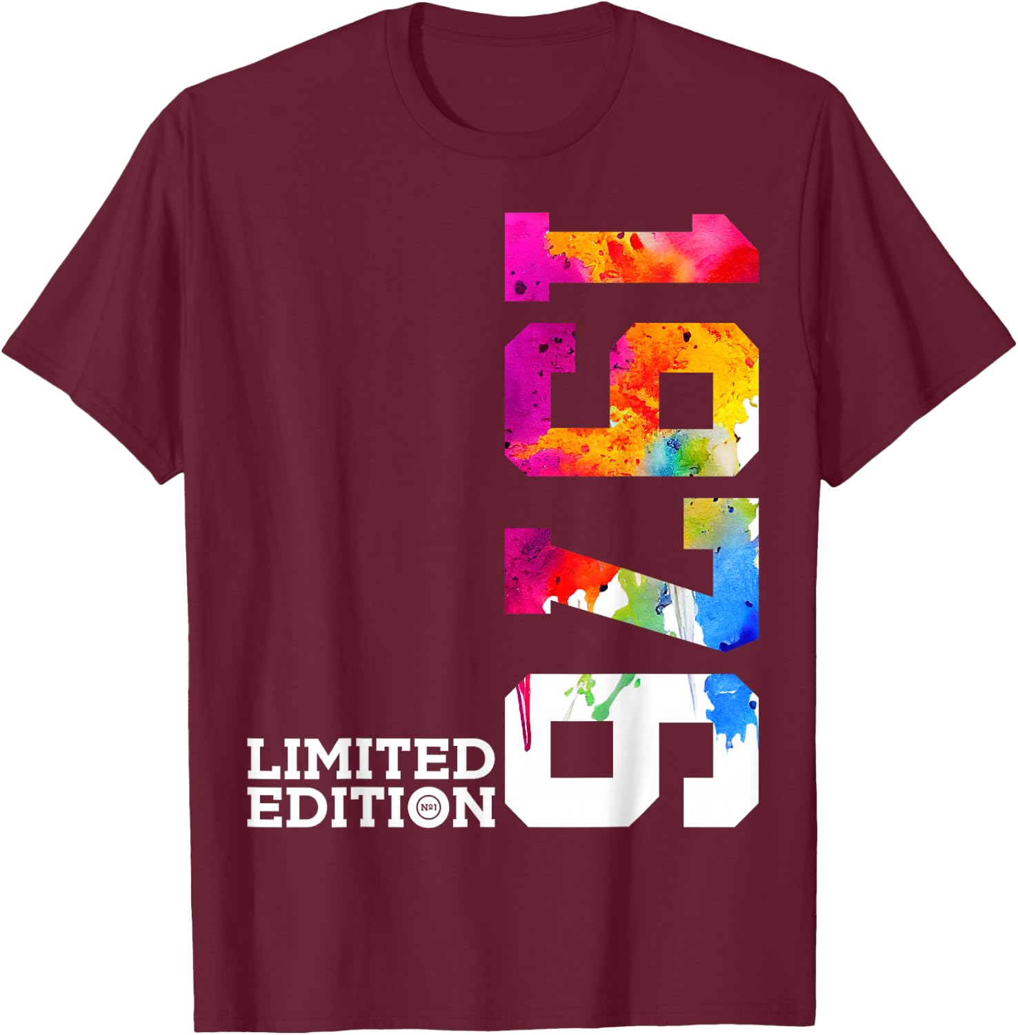 50. Geburtstag Limited Edition 1976 T-Shirt - T-Shirt | Maroon