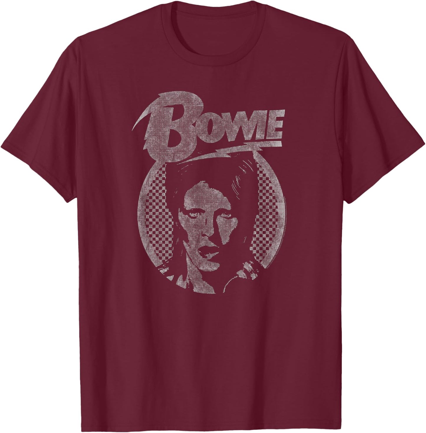 David Bowie - Starman T-Shirt - T-Shirt | Maroon