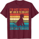 Im not retired my Job is to collect Airedale Terriers T-Shirt - T-Shirt | Maroon