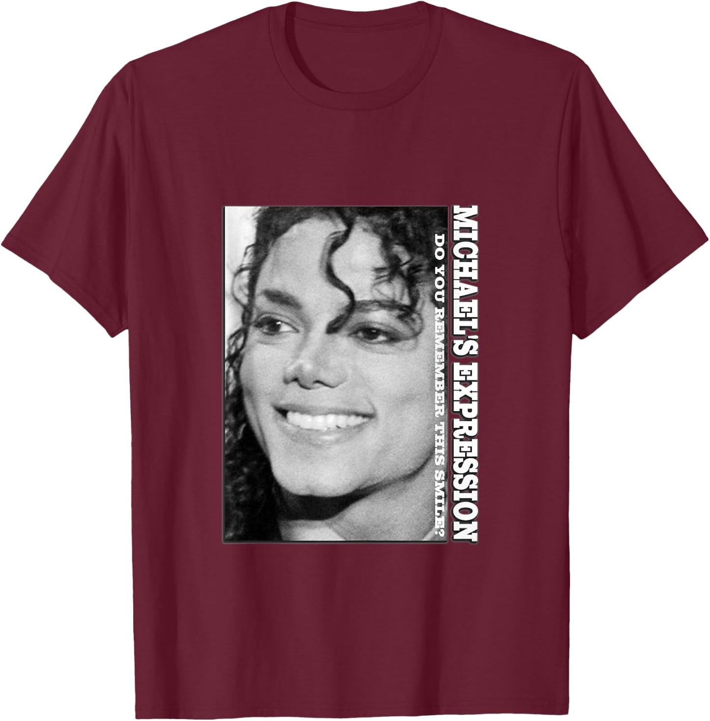 Michael Jackson 712 T-Shirt - T-Shirt | Maroon