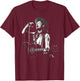 U2 Bono singt live im Birmingham NEC 1987 T-Shirt - T-Shirt | Maroon