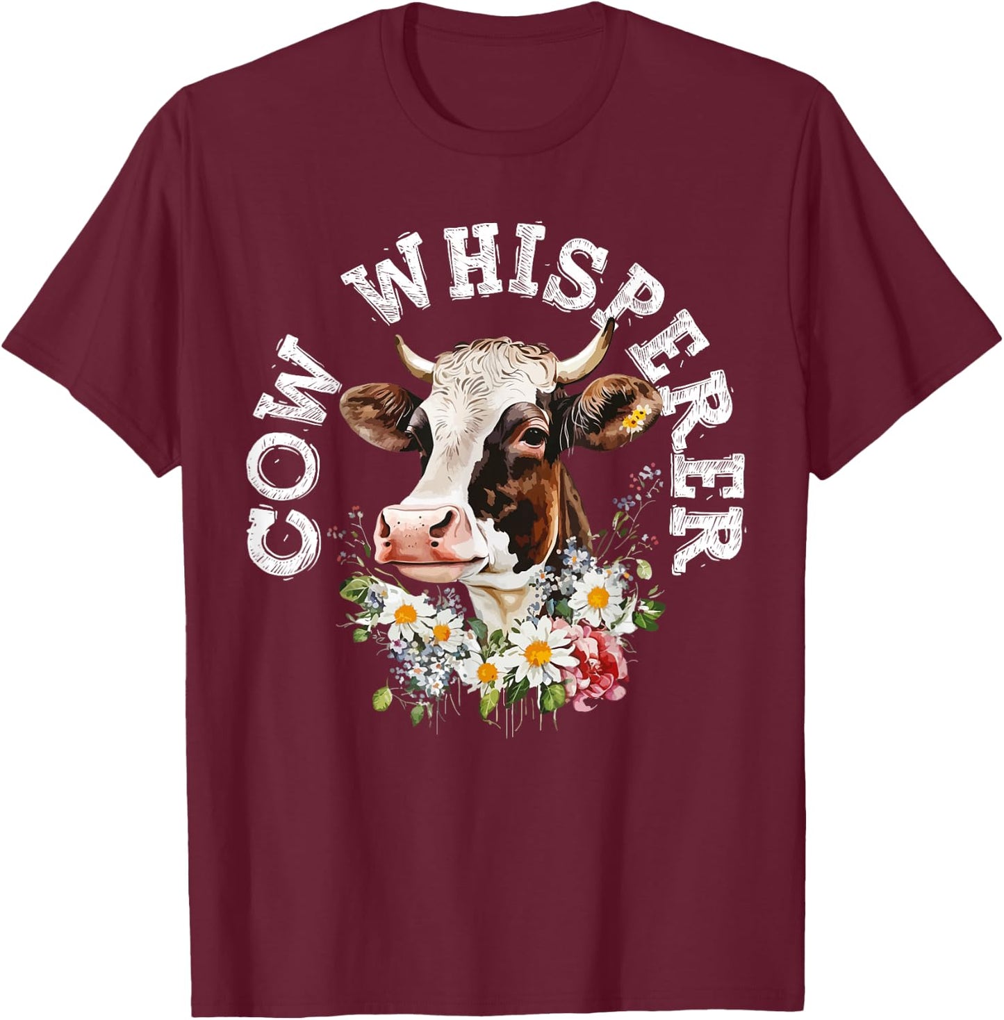 Show Cattle Show Steer Show Heifer Livestock Cow Show T-Shirt - T-Shirt | Maroon