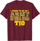 Proud To Be An Army National Guard Tio Camo Military Uncle T-Shirt - T-Shirt | Maroon