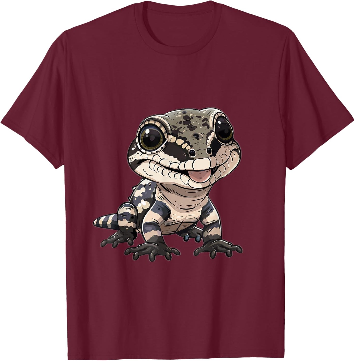 Tegu Lover Stuffed Animal Plush Essentials Lizard Lover Tegu T-Shirt - T-Shirt | Maroon