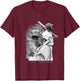 Baseball Jackie Robinson 001 , Black, S T-Shirt - T-Shirt | Maroon