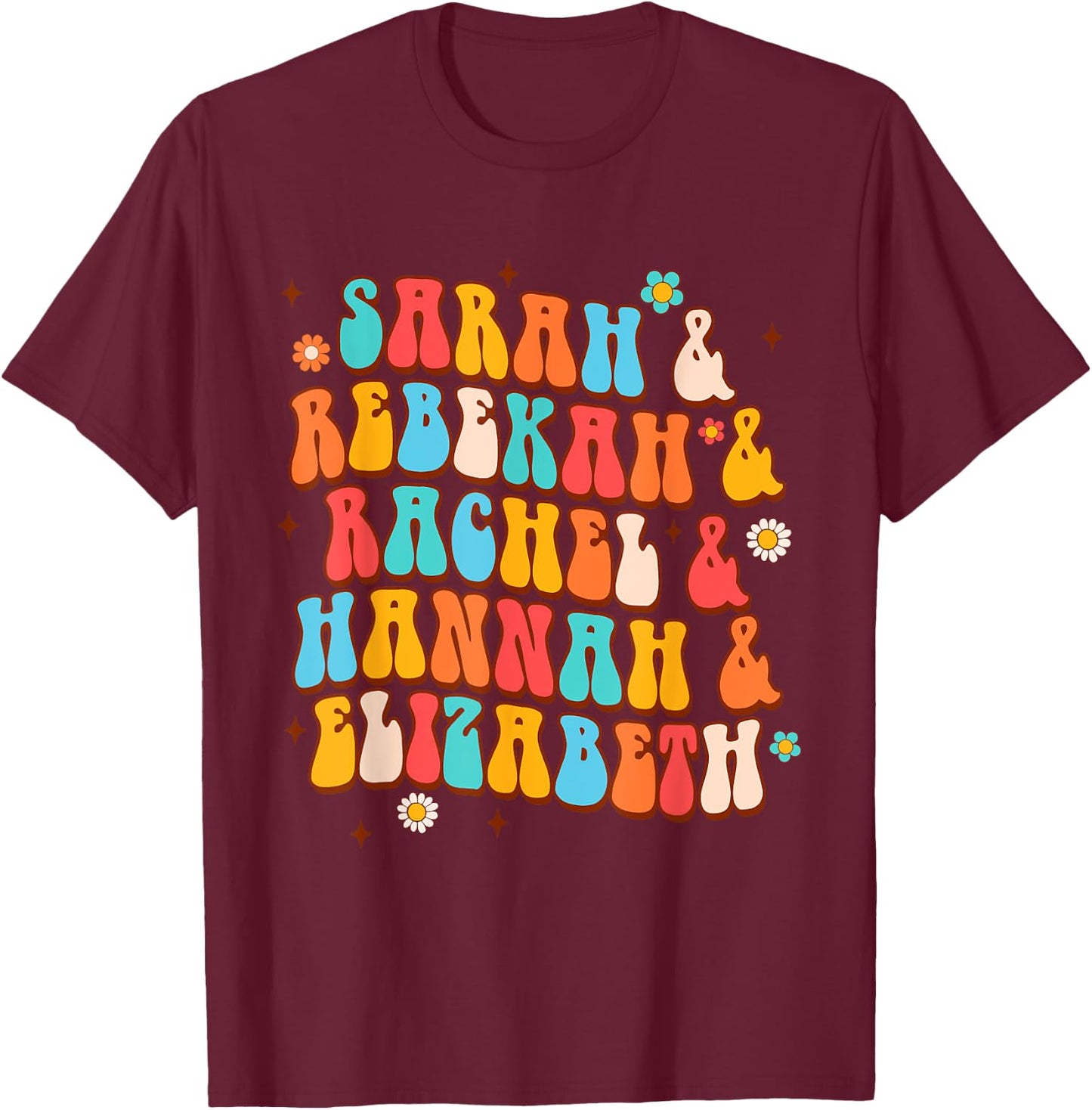 Christian Women Of The Bible Sarah Barren Infertility IVF T-Shirt - T-Shirt | Maroon