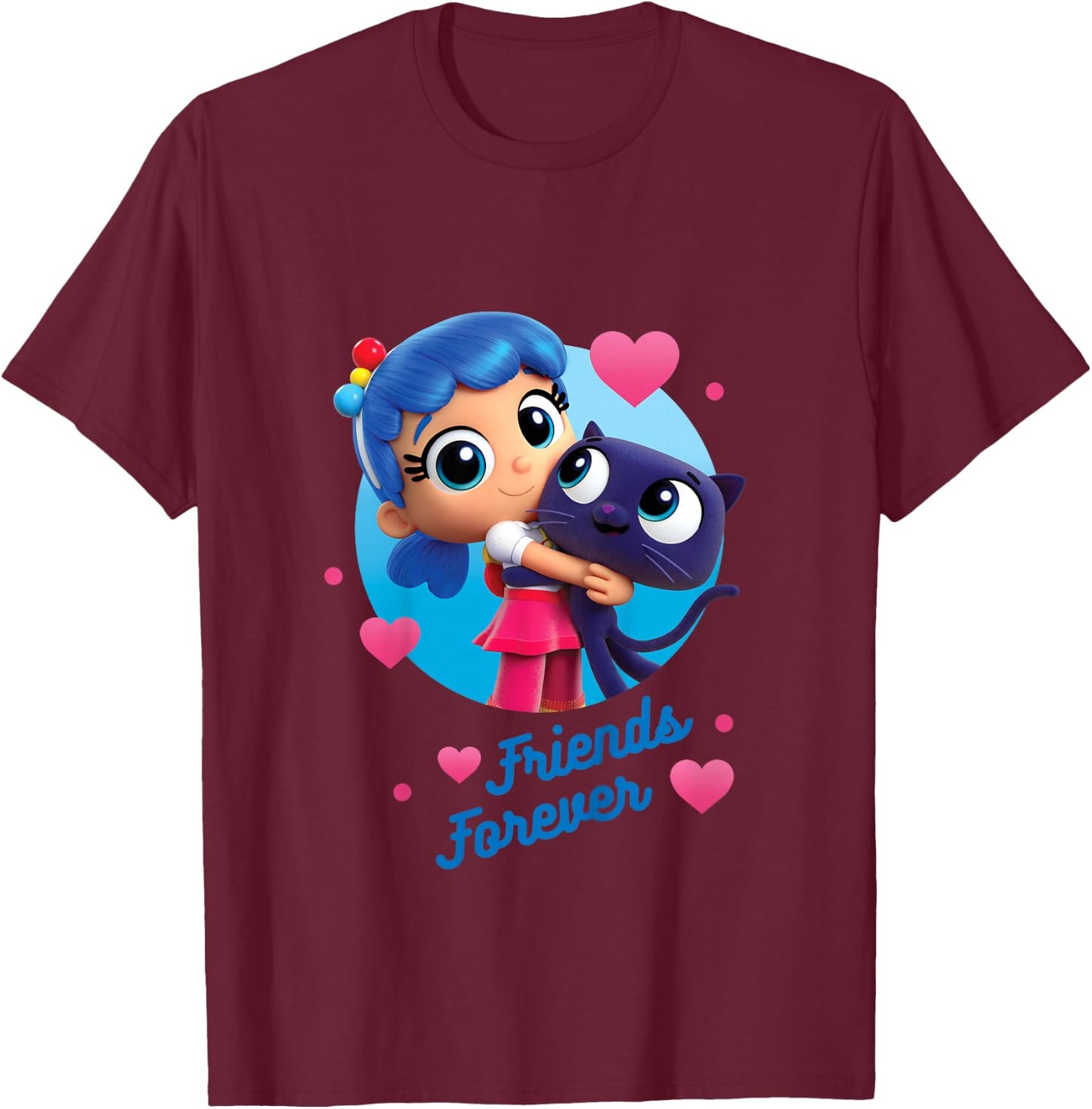 Kids True and The Rainbow Kingdom T-Shirt - T-Shirt | Maroon