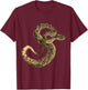 Crotalus Adamanteus Rattlesnake Eastern Diamondback Snake T-Shirt - T-Shirt | Maroon