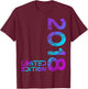 Limited Edition Jahrgang 2018 Junge Mädchen 8. Geburtstag T-Shirt - T-Shirt | Maroon