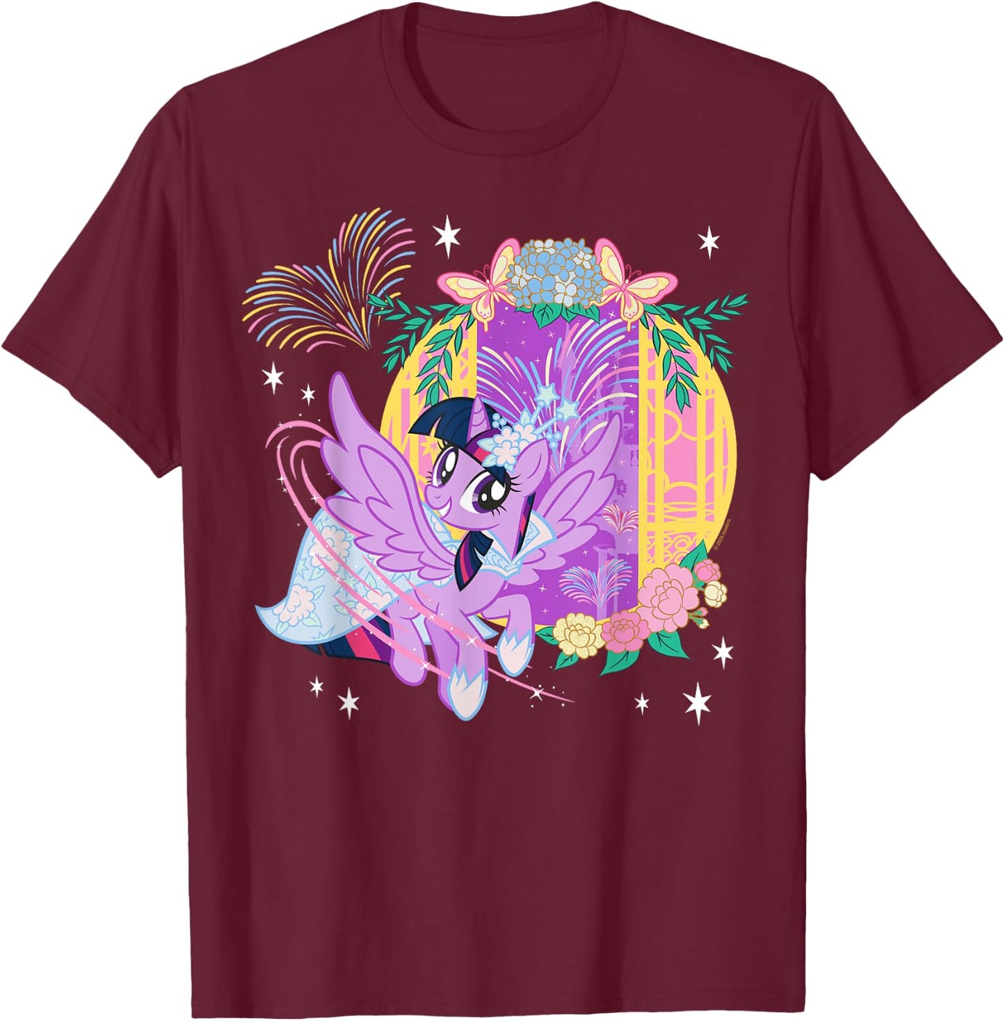 My Little Pony: Friendship is Magic Twilight Sparkle Dress T-Shirt - T-Shirt | Maroon