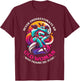 Never Underestimate An Old Woman Who Trains Jiu-Jitsu T-Shirt - T-Shirt | Maroon