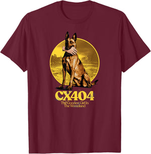 Fallout - CX404 , blue T-Shirt - T-Shirt | Maroon