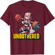 Unbothered Manga Shirt Funny Anime Workout Gym Girl Cool T-Shirt - T-Shirt | Maroon
