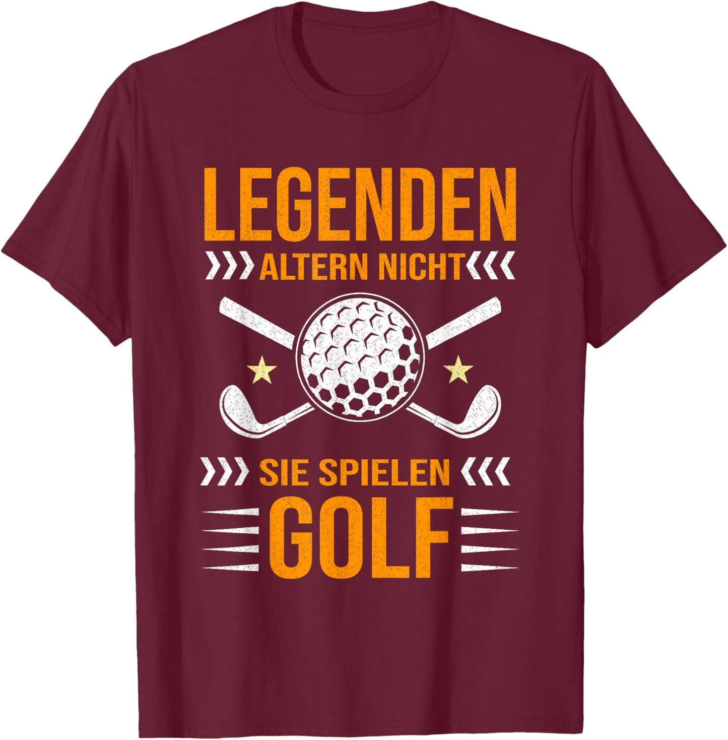 Golf Birthday Legends Aging Not You Play Golf , black T-Shirt - T-Shirt | Maroon