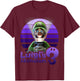 Luigi's Mansion 3 Luigi Purple Portrait T-Shirt - T-Shirt | Maroon