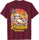 Roatan Sloth, Roatan Honduras Sloth, Roatan T-Shirt - T-Shirt | Maroon