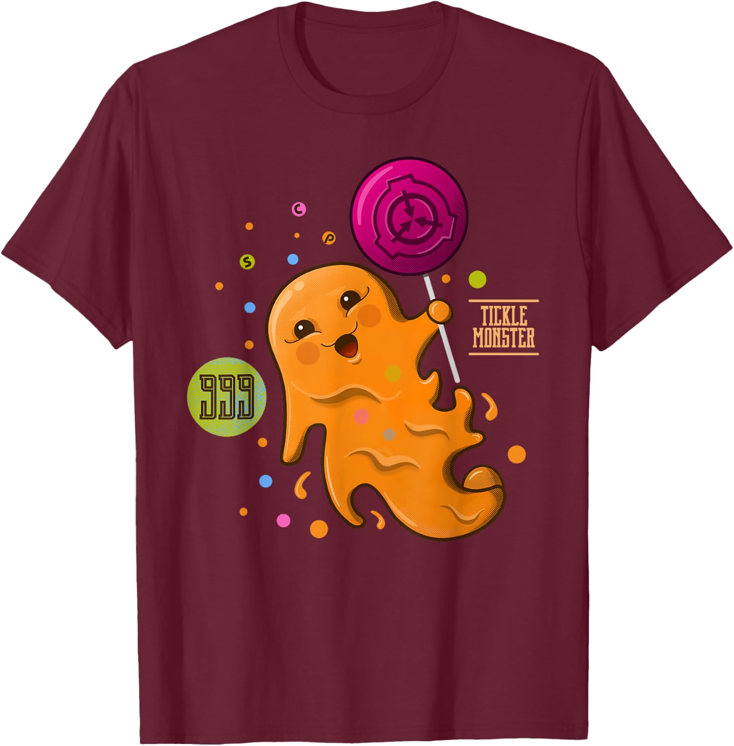 SCP-999 The Tickle Monster SCP Foundation Kids T-Shirt - T-Shirt | Maroon