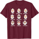 Funny Unsheep Word Game Funny Sheep & Sheep Herd , black T-Shirt - T-Shirt | Maroon