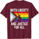 LGBTQ Trans Gay T-Shirt - T-Shirt | Maroon