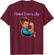 I Kicked Cancers Ass Cancer Survivors T-Shirt - T-Shirt | Maroon