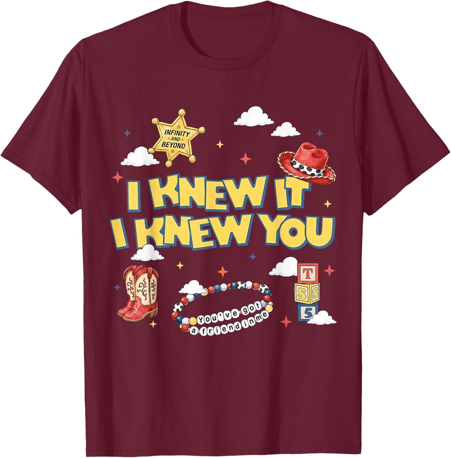 T-Shirt T-Shirt - T-Shirt | Maroon
