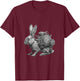 Steampunk Rabbit Women Men Kids Steampunk Rabbit T-Shirt - T-Shirt | Maroon