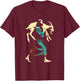 Jesus Goatherd - Funny Christian Religious Goat Lover T-Shirt - T-Shirt | Maroon
