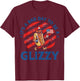 Bad Day to Be A Glizzy 4th of July Hotdog US Flag Women Men T-Shirt - T-Shirt | Maroon