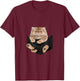 Cat Lovers Gifts Persian In Pocket Funny Kitten Face T-Shirt - T-Shirt | Maroon