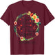 For I Know The Plans I have For You Floral Jeremiah 29:11 T-Shirt - T-Shirt | Maroon