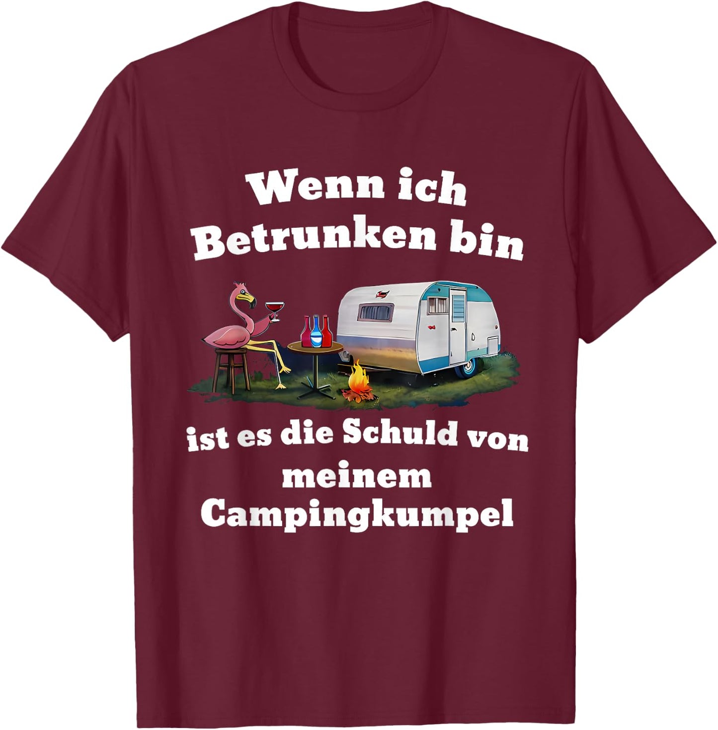 wenn ich betrunken Bin ist es die Schuld von Meinem T-Shirt - T-Shirt | Maroon