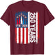 250 Anniversary USA Flag Fighter Jets 4th of July 250 Years T-Shirt - T-Shirt | Maroon