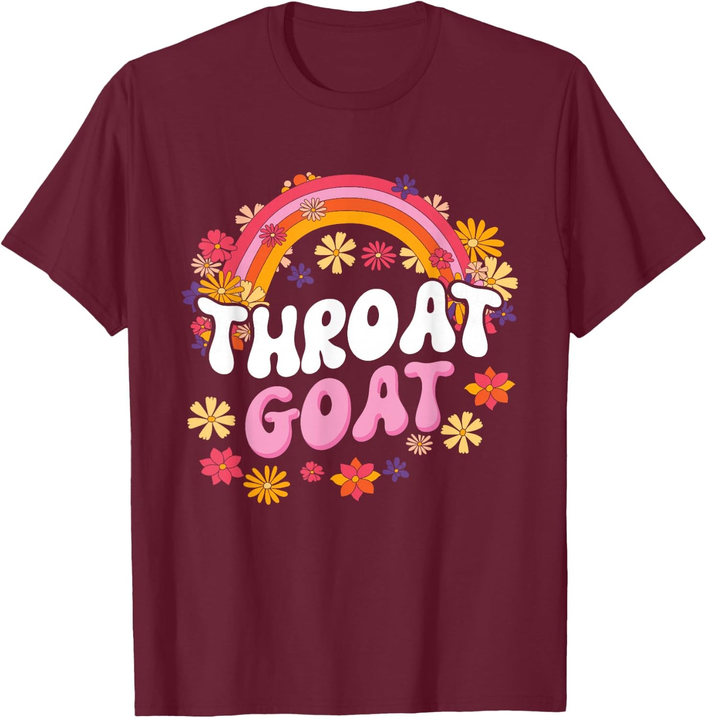 Throat Goat T-Shirt - T-Shirt | Maroon