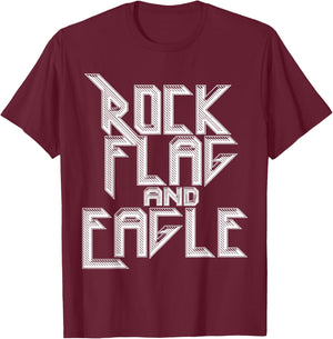 ROCK FLAG AND EAGLE True American , Women T-Shirt - T-Shirt | Maroon