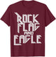 ROCK FLAG AND EAGLE True American , Women T-Shirt - T-Shirt | Maroon