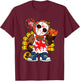 Turkey Horror Movie Thanksgiving Day Funny Bird Fall Autumn T-Shirt - T-Shirt | Maroon
