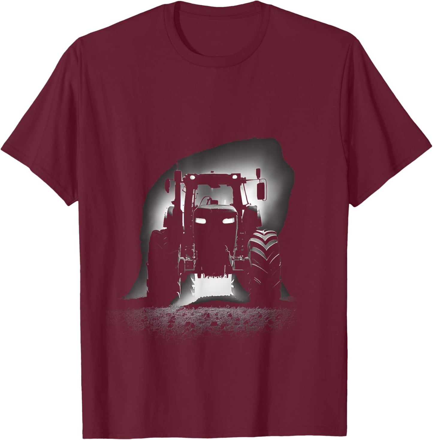 Traktor Trecker Landwirt Getreide Bauernhof Agrarfan T-Shirt - T-Shirt | Maroon